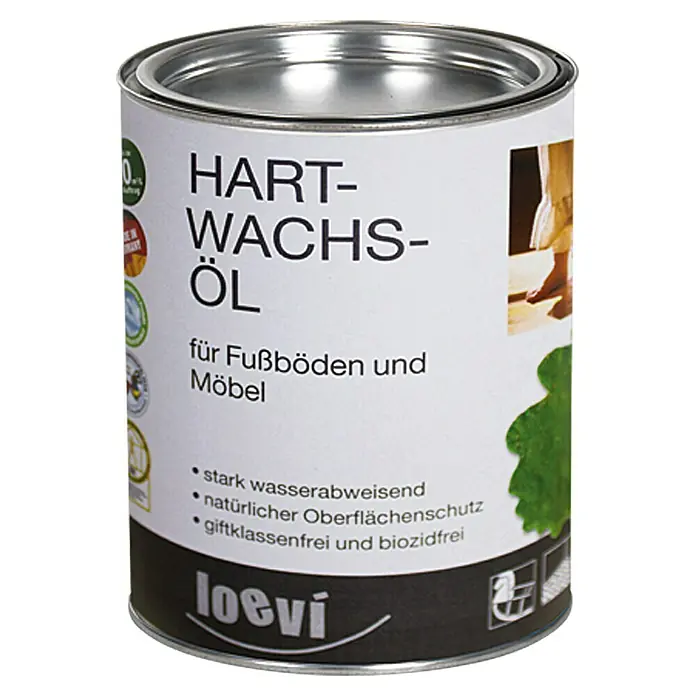 Loevi Hartwachsöl - 750 ml - Vorderansicht