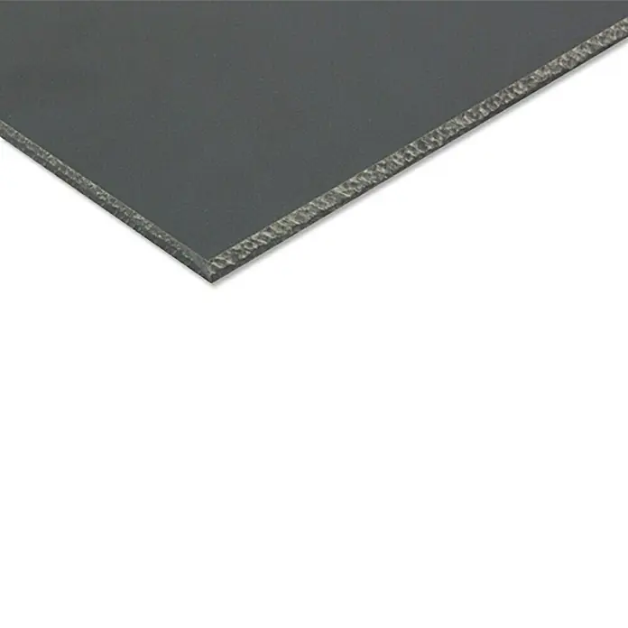 Bauallzweckplatte nach Maß - Anthrazit, Max. Zuschnittsmaß: 2.800 x 1.250 mm, Stärke: 6 mm - Rechte Seitenansicht
