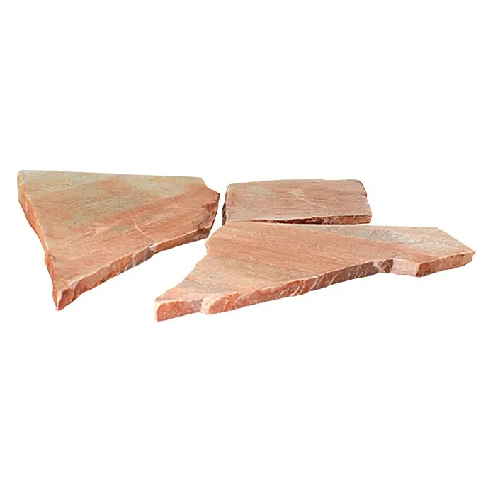 Polygonalplatte - Kupfer, Ca. 9 - 13 Stk./m², Quarzit