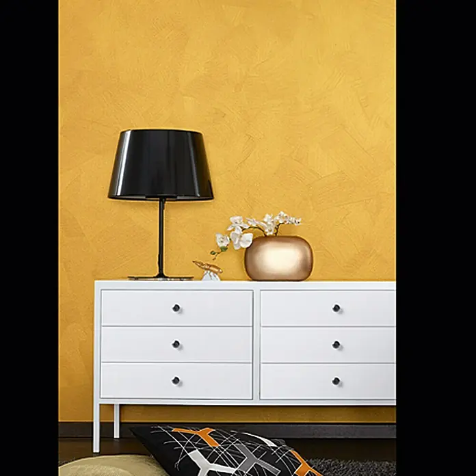 SCHÖNER WOHNEN-Farbe Trendstruktur Effektfarbe Trendstruktur - Metalloptik, Gold, 2,5 l, Matt