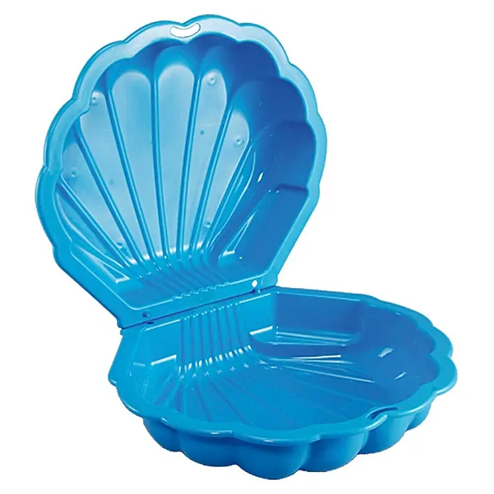 Wasser- & Sandmuschel Mini Sandy - Blau, 77 x 87 x 21 cm - Vorderansicht