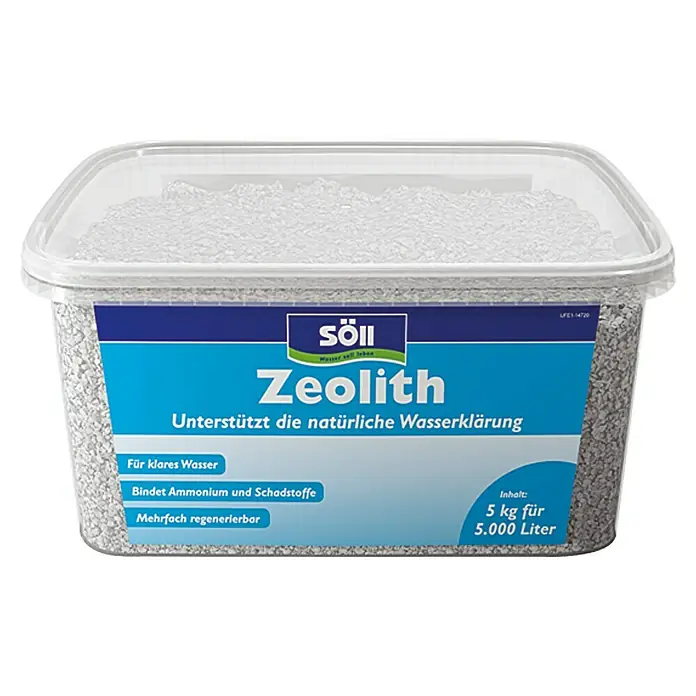 Söll Ammoniumentferner Zeolith - 5 kg - Vorderansicht
