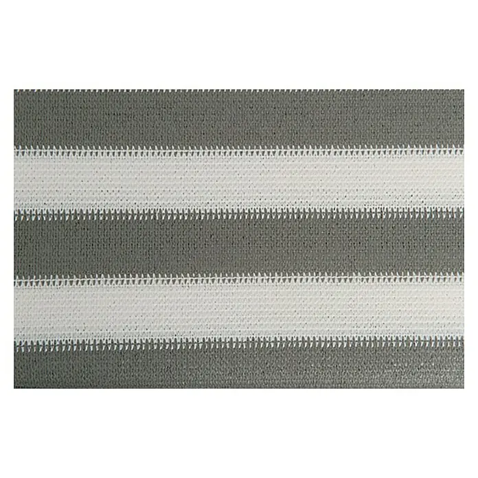 Windhager Balkonsichtschutz Sylt - 500 x 90 cm, Grau/Weiß