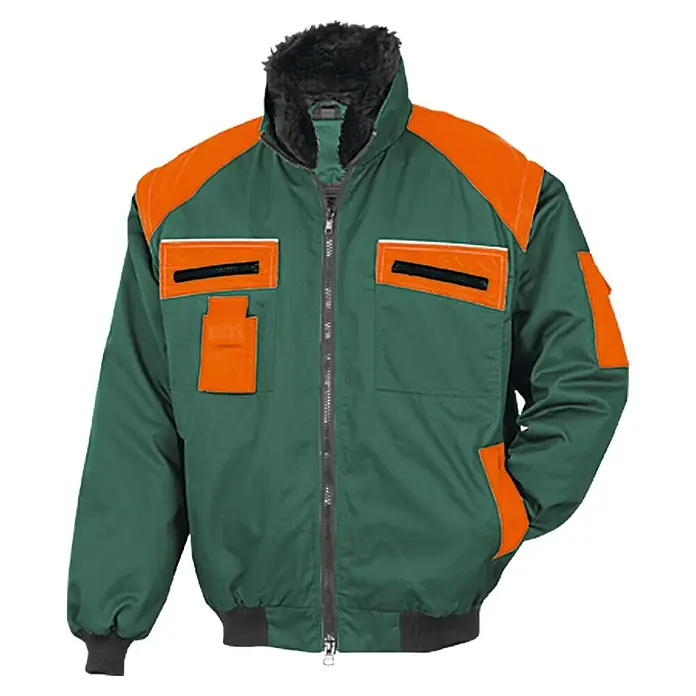 Forstblouson - XL, Grün/Orange