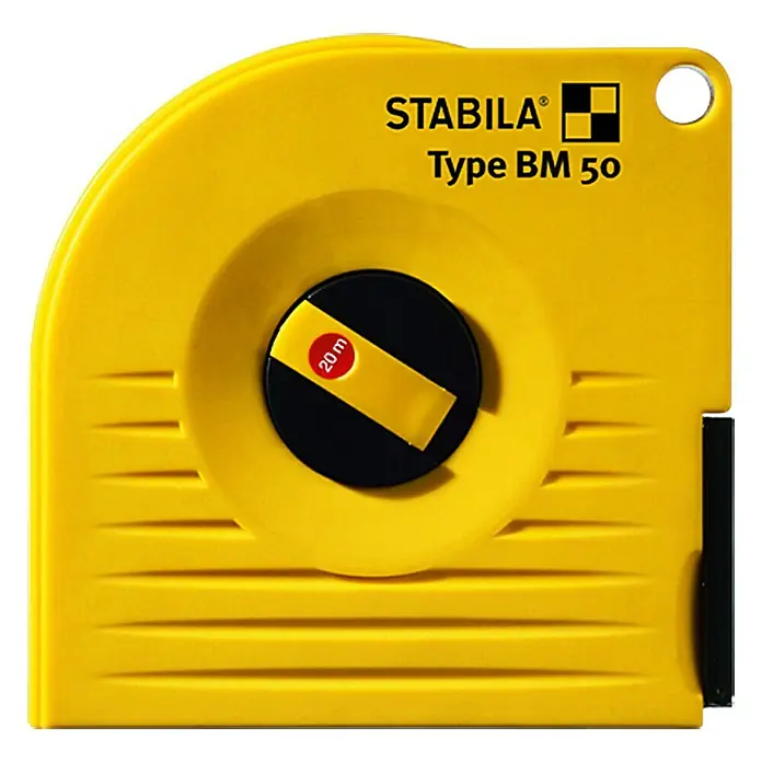 Stabila Kapselbandmaß BM 50W - 30 m - Vorderansicht