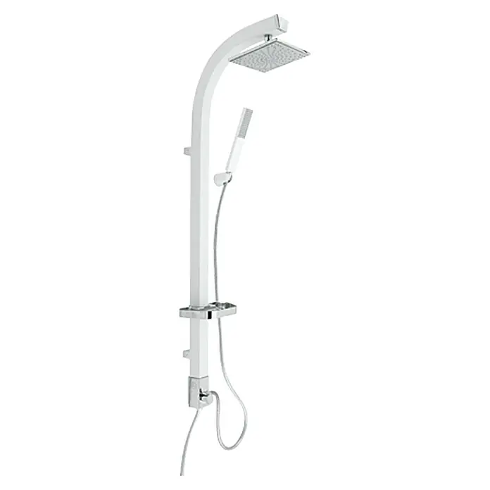 Mixomat Panel de ducha Cityline - Altura: 123 cm, Vlanco
