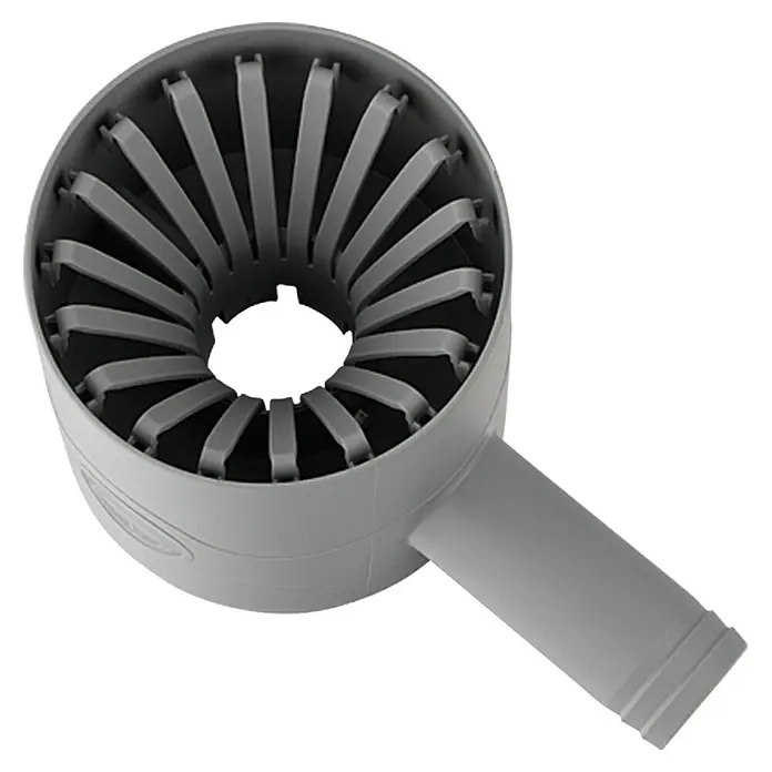 Regensammler Standard - Grobfilter, Grau, Größe Anschluss: 32 mm - Detailaufnahme