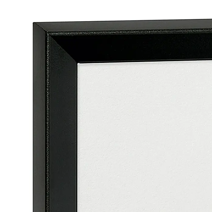 Nielsen Bilderrahmen Pixel - Schwarz, 18 x 24 cm, Aluminium - Detailaufnahme