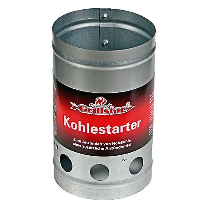 Grillstar Chimenea de encendido - Acero, Zincado