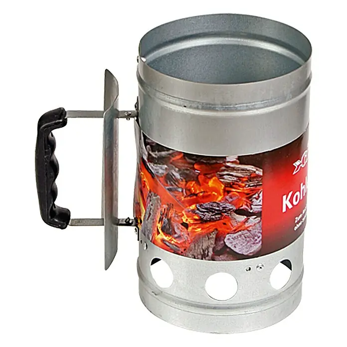 Grillstar Chimenea de encendido - Acero, Zincado