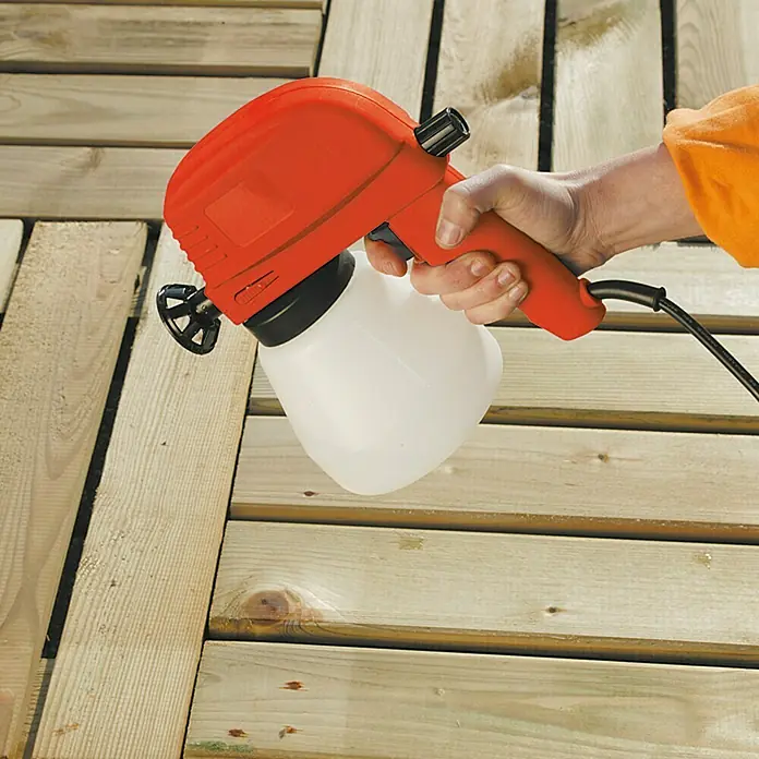 Lehnartz Elektrische Spritzpistole Easy-Sprayer PLUS - 45 W - Anwendungsbeispiel