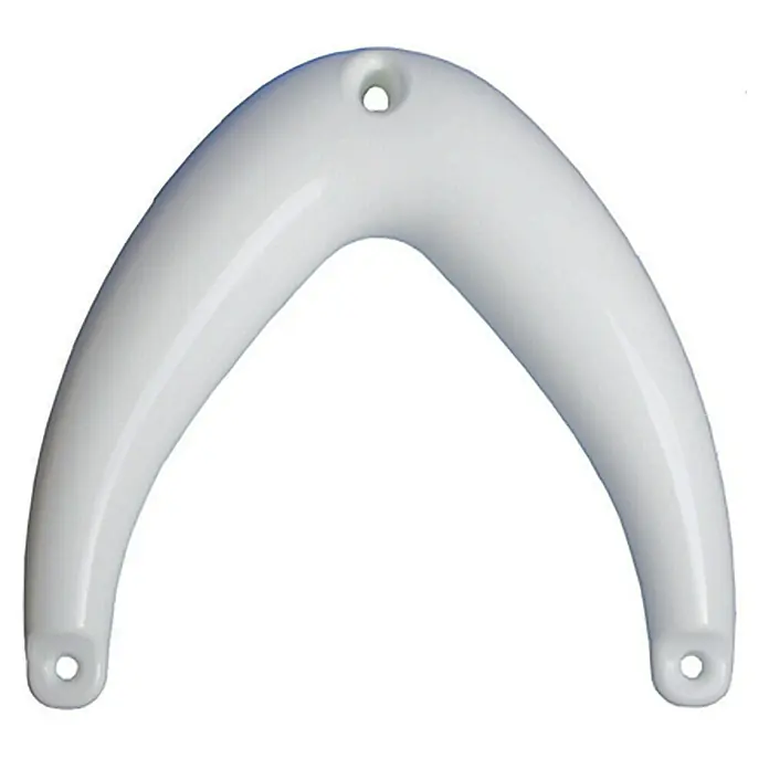 Defensa de proa - 33 x 34 cm, Blanco - Vista frontal