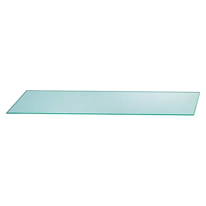 Kristall-Form Staklena polica za kupaonicu - 70 x 14 cm, Debljina: 6 mm - Pogled sprijeda