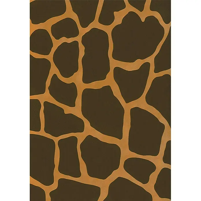 D-c-fix Velvet Edition Wildlife-Dekofolie Sambia - 120 x 45 cm, Sambia, Orange/Braun, Selbstklebend