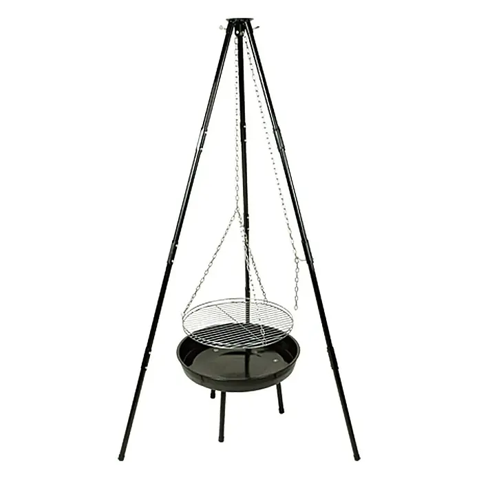 Grillstar Stalak za viseći lonac Louisiana - Crne boje, Dimenzija rešetke za pečenje: Ø 47 cm