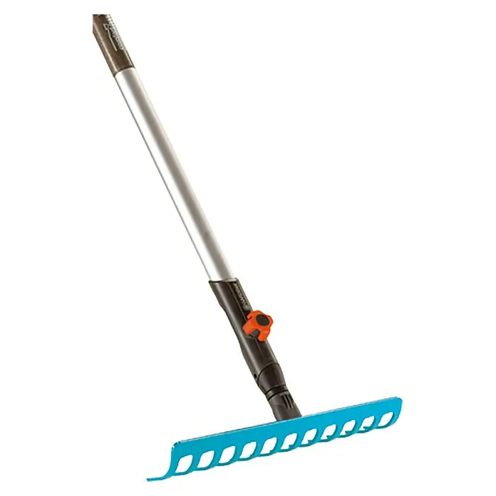 Gardena Combisystem Rastrillo - Anchura de trabajo: 30 cm, Con mango - Vista de perfil derecho