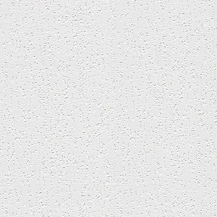 AS Creation Vinyl-Tapete Black & White Simply White 4 - Weiß, Uni, L x B: 10,05 x 0,53 m - Vorderansicht