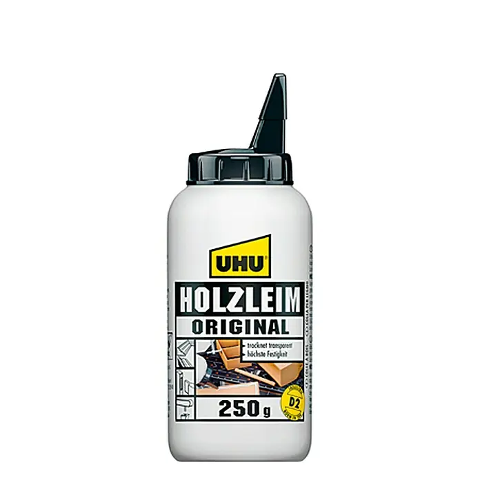 UHU Holzleim Original - 250 g, Lösemittelfrei - Vorderansicht