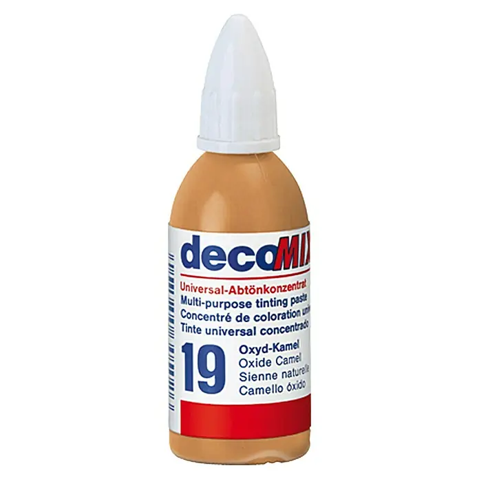 Decotric Abtönkonzentrat decoMIX - Oxydkamel, 20 ml - Vorderansicht