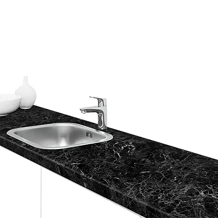 Resopal Basic Kuhinjska radna ploča po mjeri - Cape Noire, Maksimalna dimenzije rezanja: 365 cm, Debljina: 3,8 cm, Širina: 60 cm - Živopisni prikaz