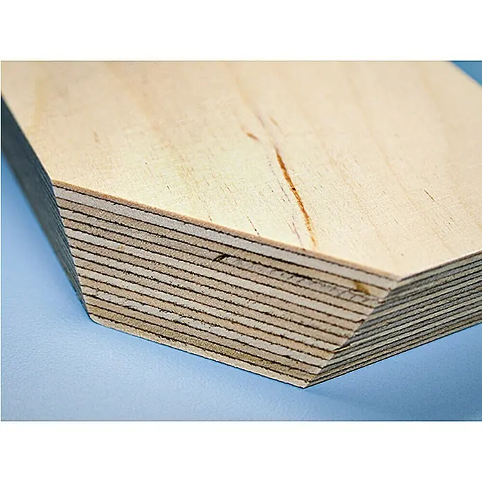 Multiplexplatte nach Maß - Birke, Max. Zuschnittsmaß: 3.000 x 1.500 mm, Stärke: 6,5 mm