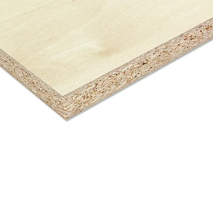 Spanplatte nach Maß - Birke, Max. Zuschnittsmaß: 2.800 x 2.070 mm, Stärke: 19 mm - Rechte Seitenansicht