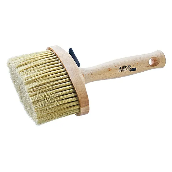 SCHÖNER WOHNEN-Farbe Strukturbürste - Maße Bürstenkopf: 13,6 x 6 cm, Material Griff: Naturholz