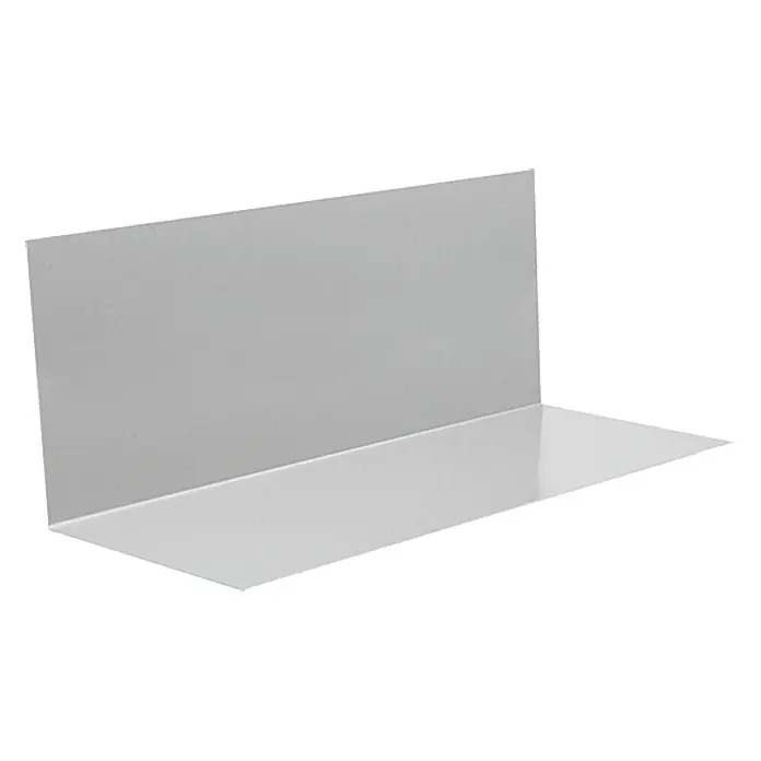 Sarei Winkelblech - Ohne Wasserfalz, Zuschnittbreite: 250 mm, Länge: 2.000 mm, Aluminium - Vorderansicht