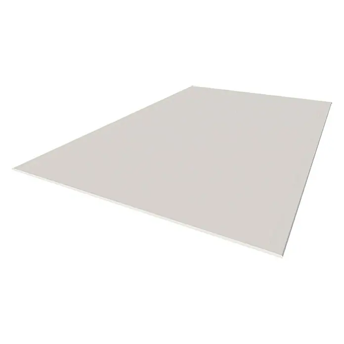 Knauf Gipskartonska vatrootporna ploča - 2.000 x 1.250 x 12,5 mm - Pogled sprijeda