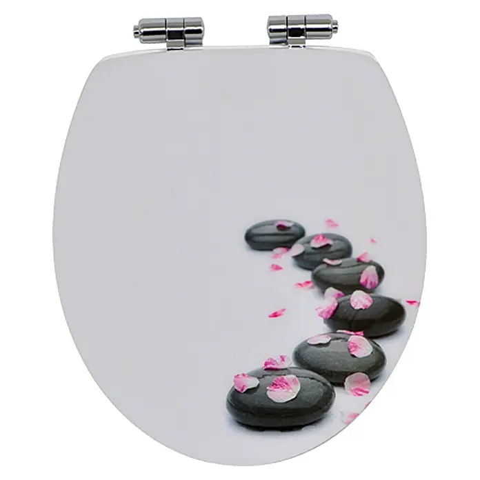 Poseidon WC daska Spa - Samospuštajuća, MDF, Antracit
