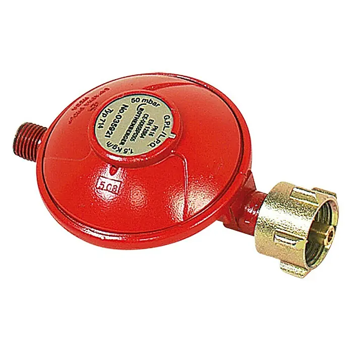 Rothenberger Industrial Regulator plina - 0,05 bar, Namijenjeno za: Boce za propan od 5 kg, 11 kg i 33 kg - Pogled sprijeda
