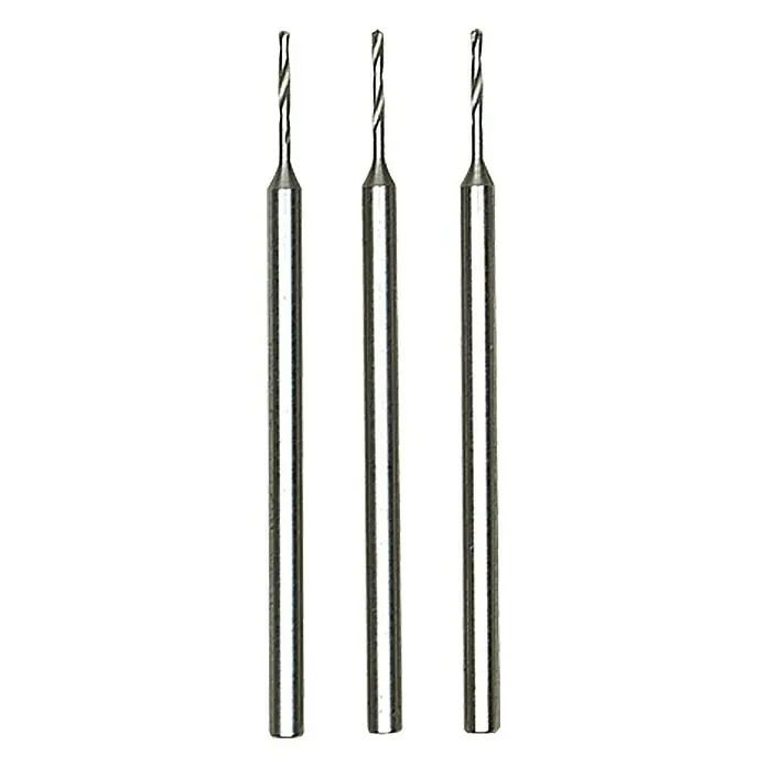 Proxxon set svrdala za metal No 28852 - 0,8 mm, 3 Kom., HS čelik - Pogled sprijeda