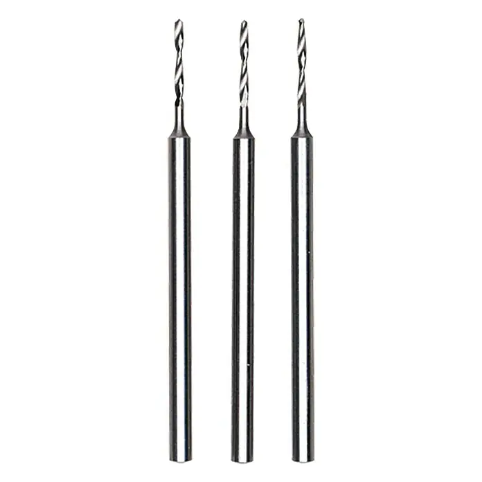 Proxxon set svrdala za metal No 28854 - 1 mm, 3 Kom., HS čelik - Pogled sprijeda