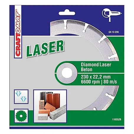 Craftomat  Diamant-Trennscheibe Laser