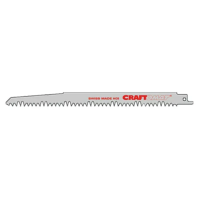 Craftomat Hoja de sierra de sable S 1531 L - Poda, 2 pzs., Distancia entre dientes: 5 mm