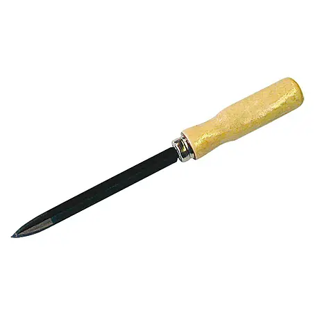 Rascador hueco triangular