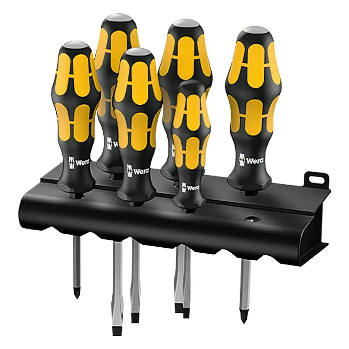 Wera Kraftform Plus Schraubendreher-Satz 932/6 - 6 -tlg.