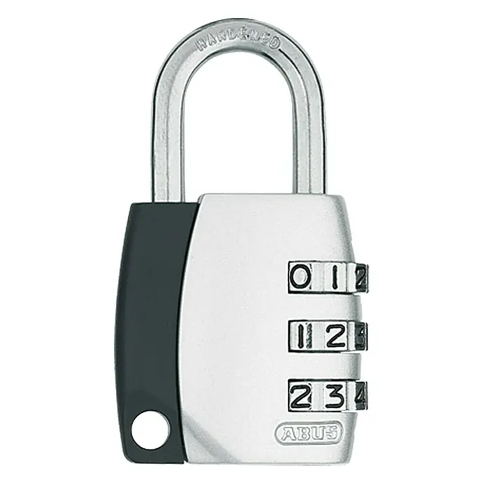 Abus Vorhängezahlenschloss 155/30 - Breite: 30 mm, Stahl - Vorderansicht