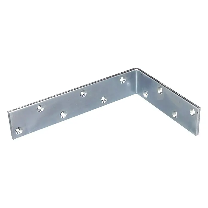 Stabilit Escuadra para vigas - 240 x 160 x 50 mm, Acero, Zincado, Plateado - Vista frontal