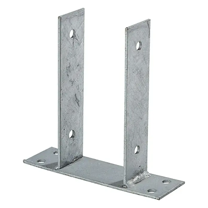 Stabilit U-Pfostenträger - 91 x 50 x 200 mm, Feuerverzinkt