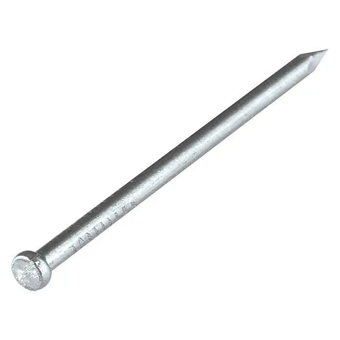 Stabilit Sockelleisten-Stifte - Ø x L: 1,4 x 25 mm, Galvanisch verzinkt, Stahl, 400 Stk. - Vorderansicht