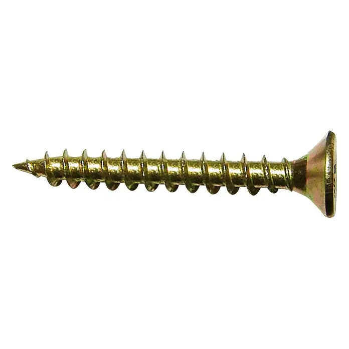 Profi Depot Tornillo para madera - Ø x L: 4 x 45 mm, 200 uds., Zincado, Ranura en forma de cruz Pozidriv