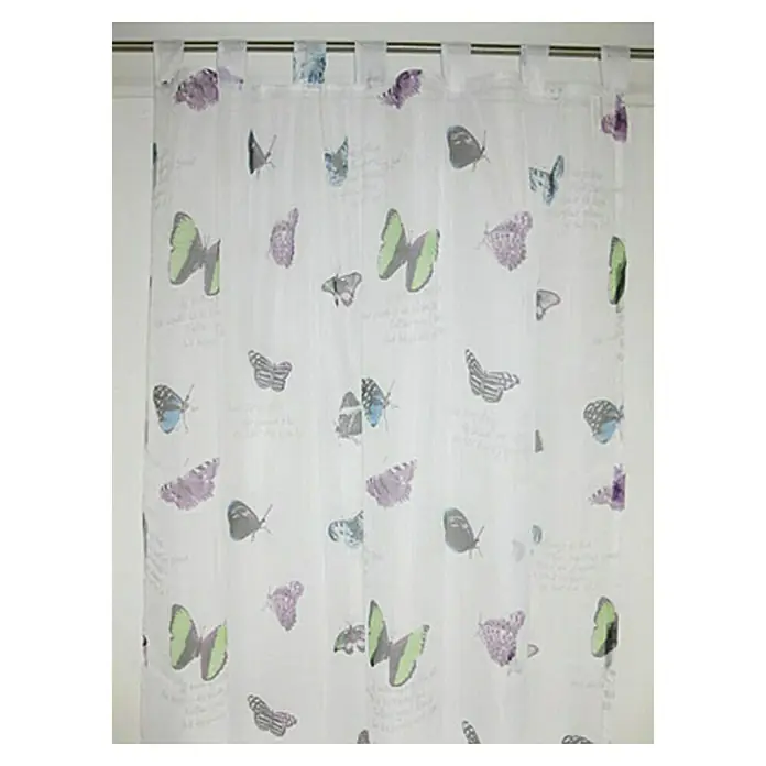 FREUNDIN HOME COLLECTION Summer Breeze Schlaufenschal - 140 x 255 cm, Bunt, Schmetterlinge, 100 % Polyester - Vorderansicht