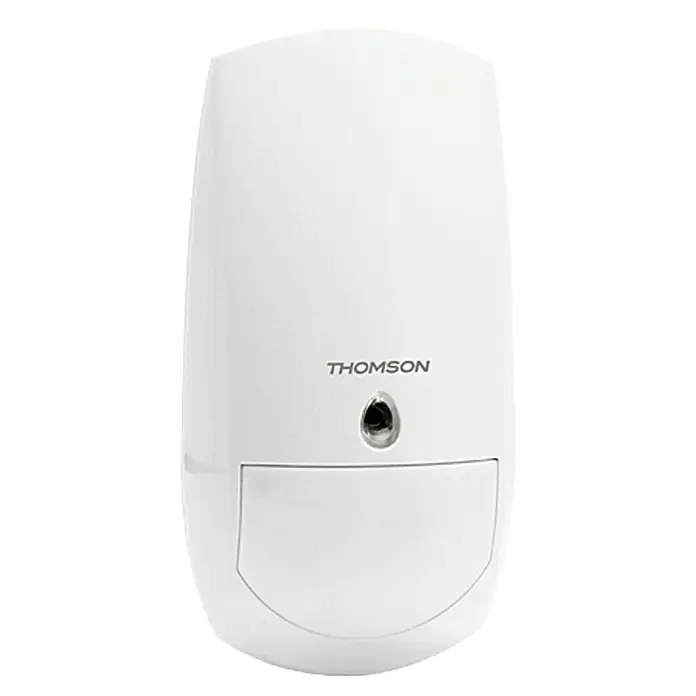 Thomson Infrarot-Bewegungsmelder - Innen, 90 °, Reichweite ca.: 15 m, Reichweite Funk: 300 m (Freifeld) - Vorderansicht