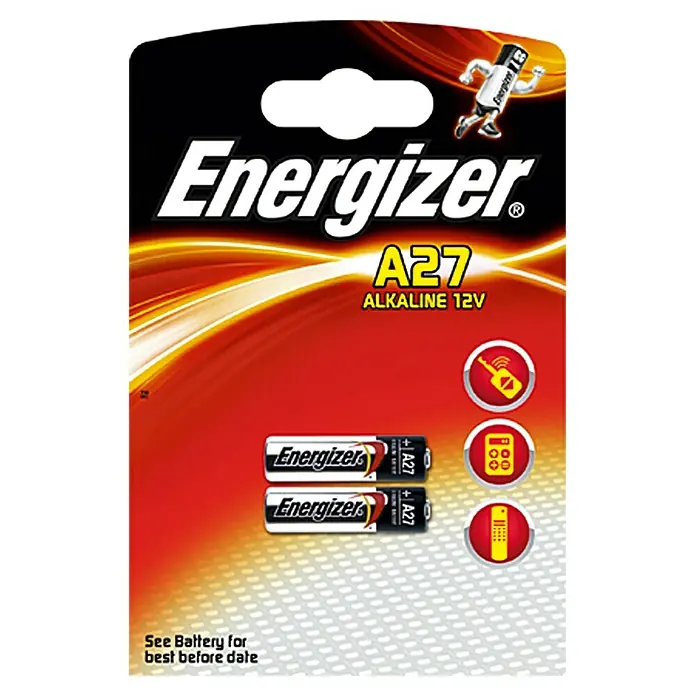 Energizer Baterije - 27A, 12 V - Pogled sprijeda