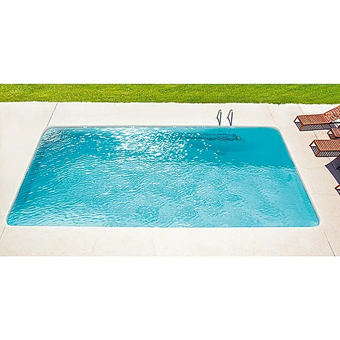 myPool Rechteckbecken-Set Premium - 600 x 300 x 150 cm, 26.000 l, Farbe Innenfolie: Sand - Vorderansicht