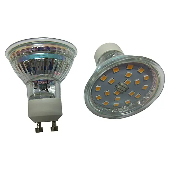 Voltolux Bombilla LED - 2 uds., 4 W, GU10, Blanco cálido - Vista frontal