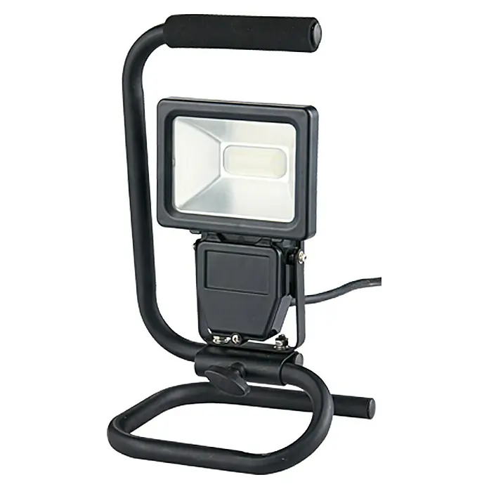 Starlux Proyector LED portátil - 10 W, Negro, Blanco neutro, IP44