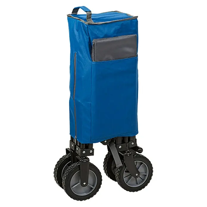 Faltbarer Bollerwagen Beach Waggon - 90 x 50 x 60 cm, Belastbarkeit: 75 kg, Faltbar