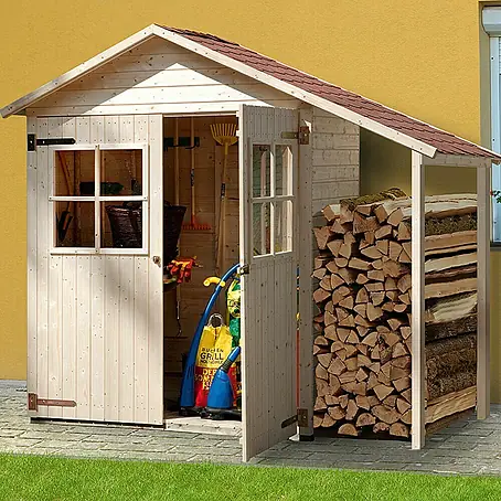 Weka  Geräteschrank mit Schleppdach